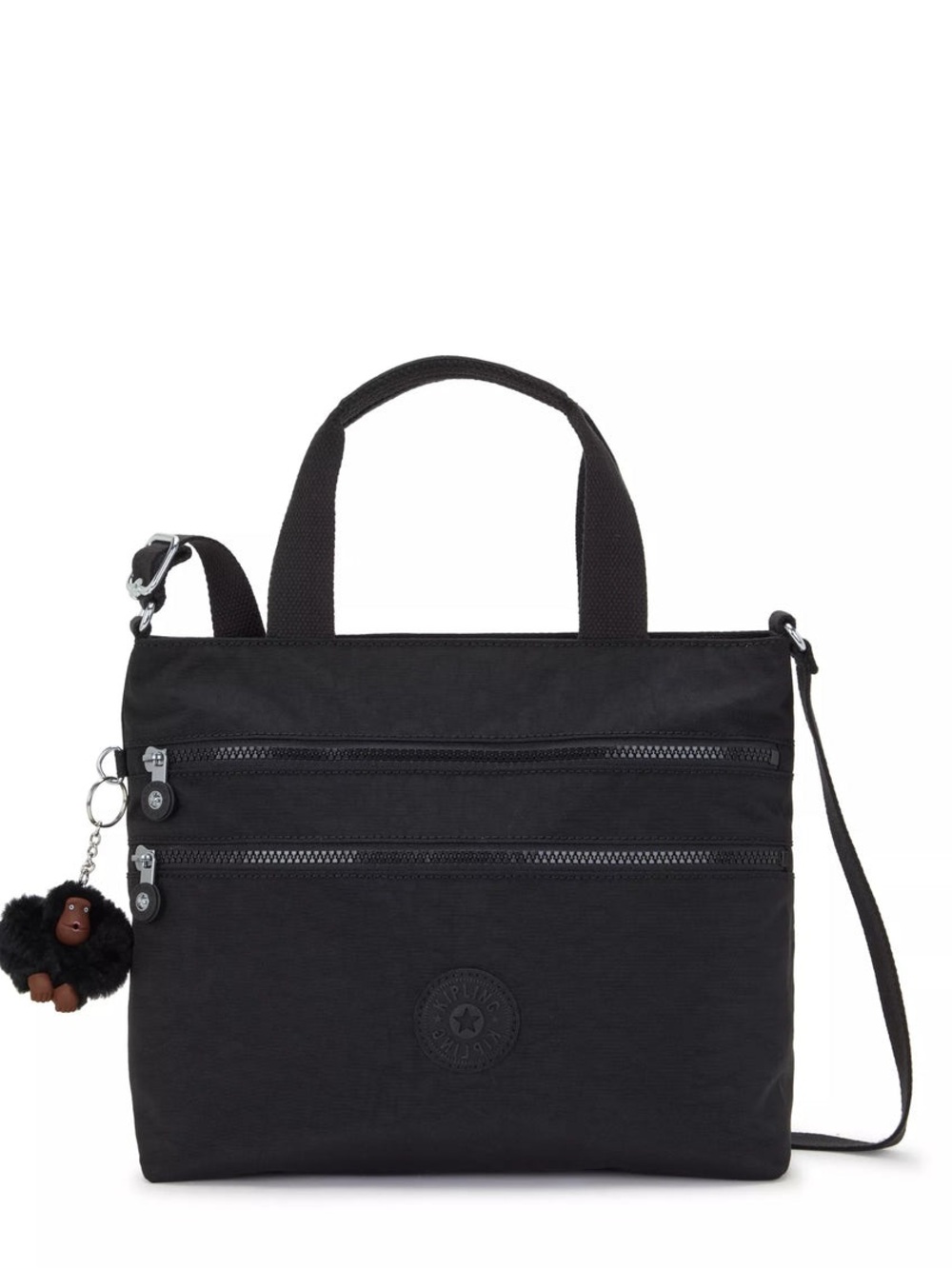 Kipling Miah Shoulder Bag in Black Tonal